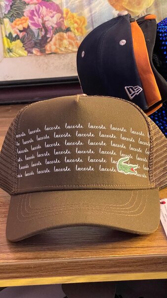 Casquette Lacoste Marron Style