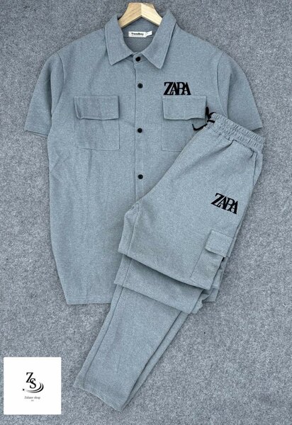 Ensemble Survêtement Gris Homme