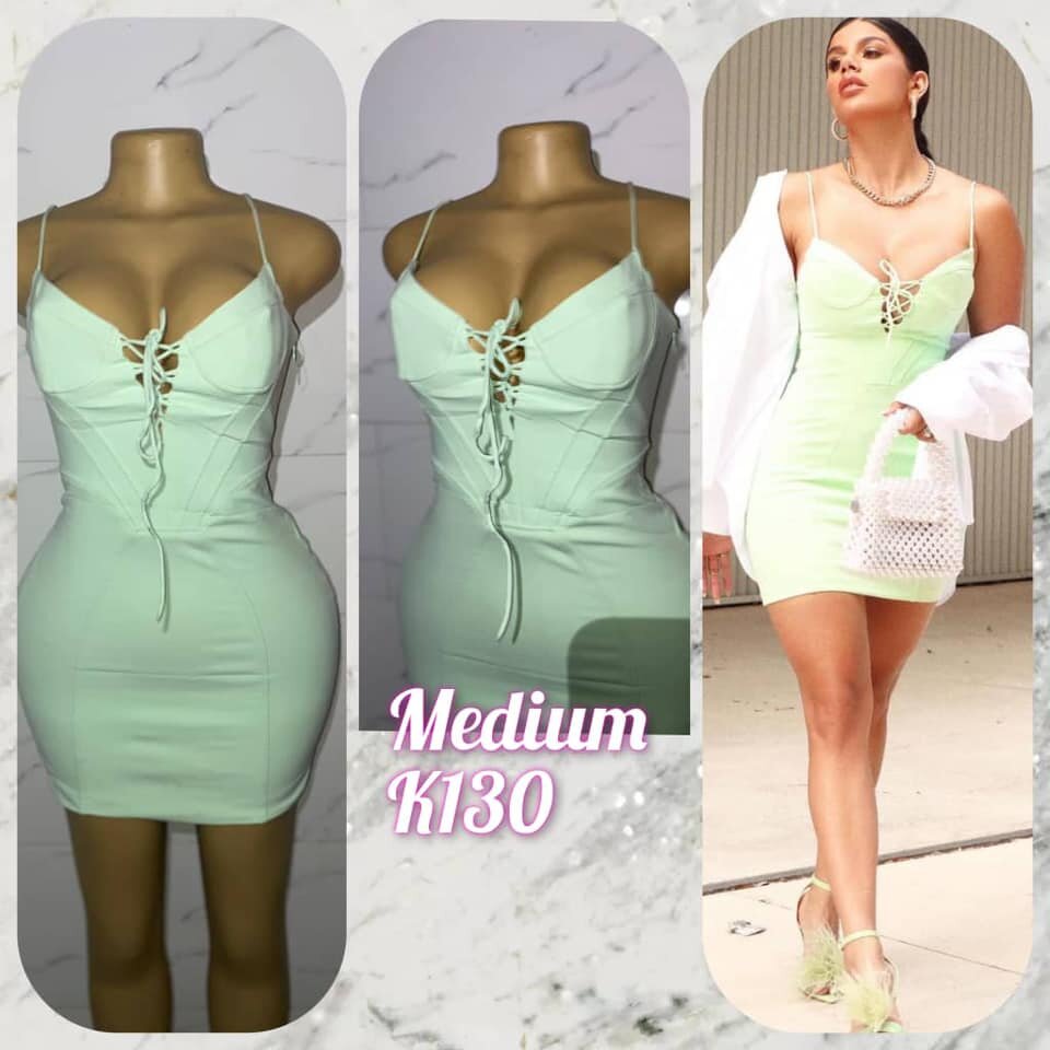 Beautiful and stylish women's dress green