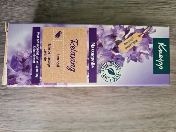 Huile de massage mentholé