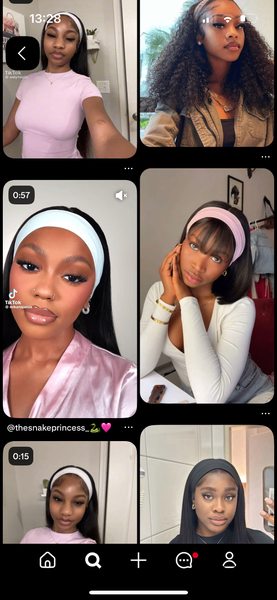 Bandeaux Élastiques Stylés