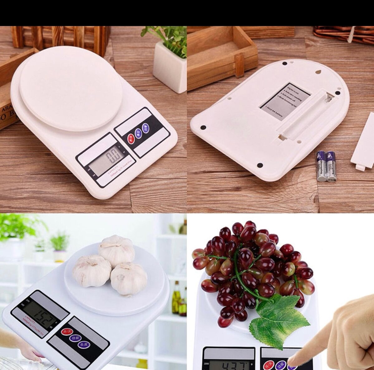 Balance Electronique - SF 400 - Capacité 10 Kg Maxi - Blanc