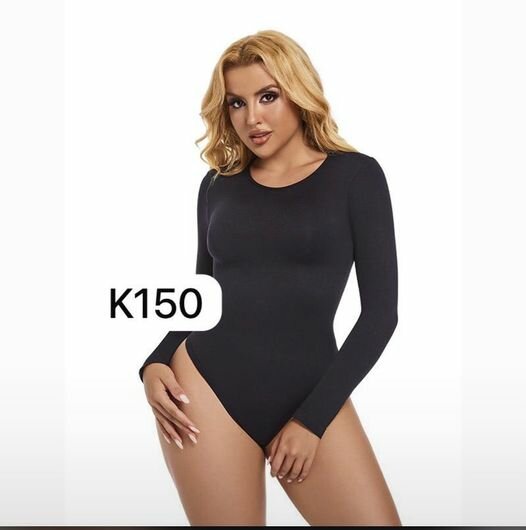 Beautiful and high-quality women's bodysuit black