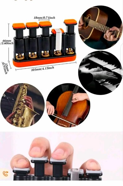 Finger exercises instrument
