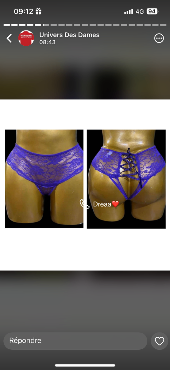 Sous vêtements