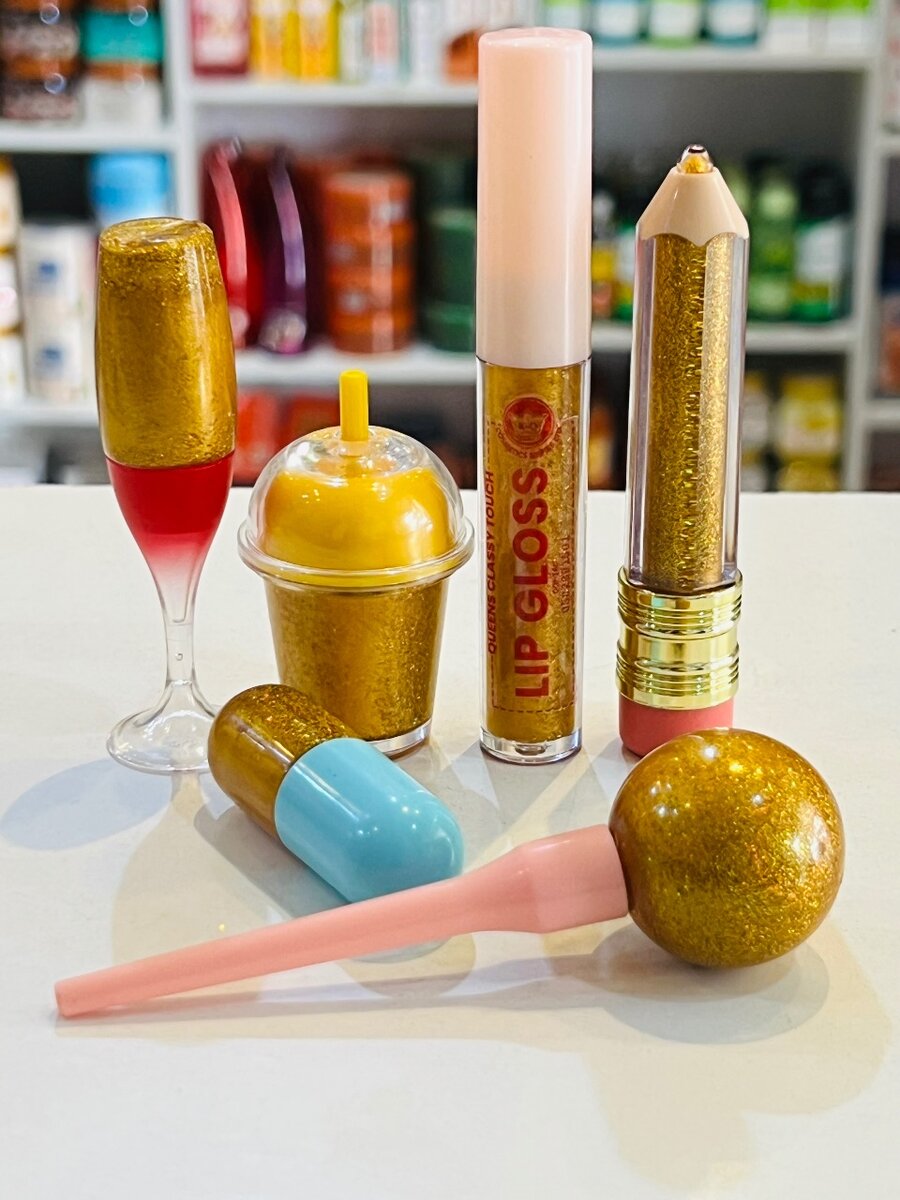 Gold shine lipgloss