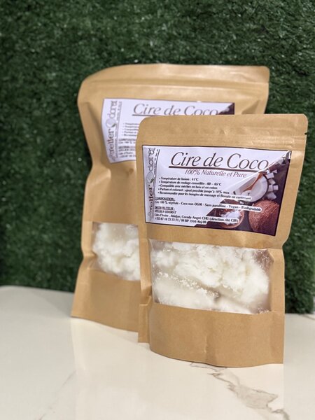 Cire de Coco Naturelle Pure