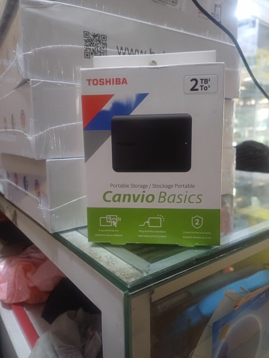 TOSHIBA 2TB EXTERNAL HARD DRIVES