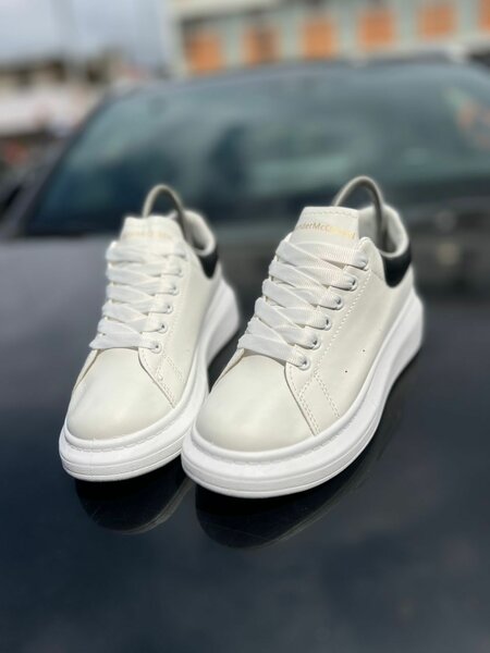 Baskets blanches unisexes