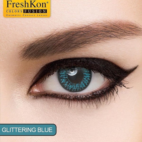 FreshKON Lenses Glittering Blue