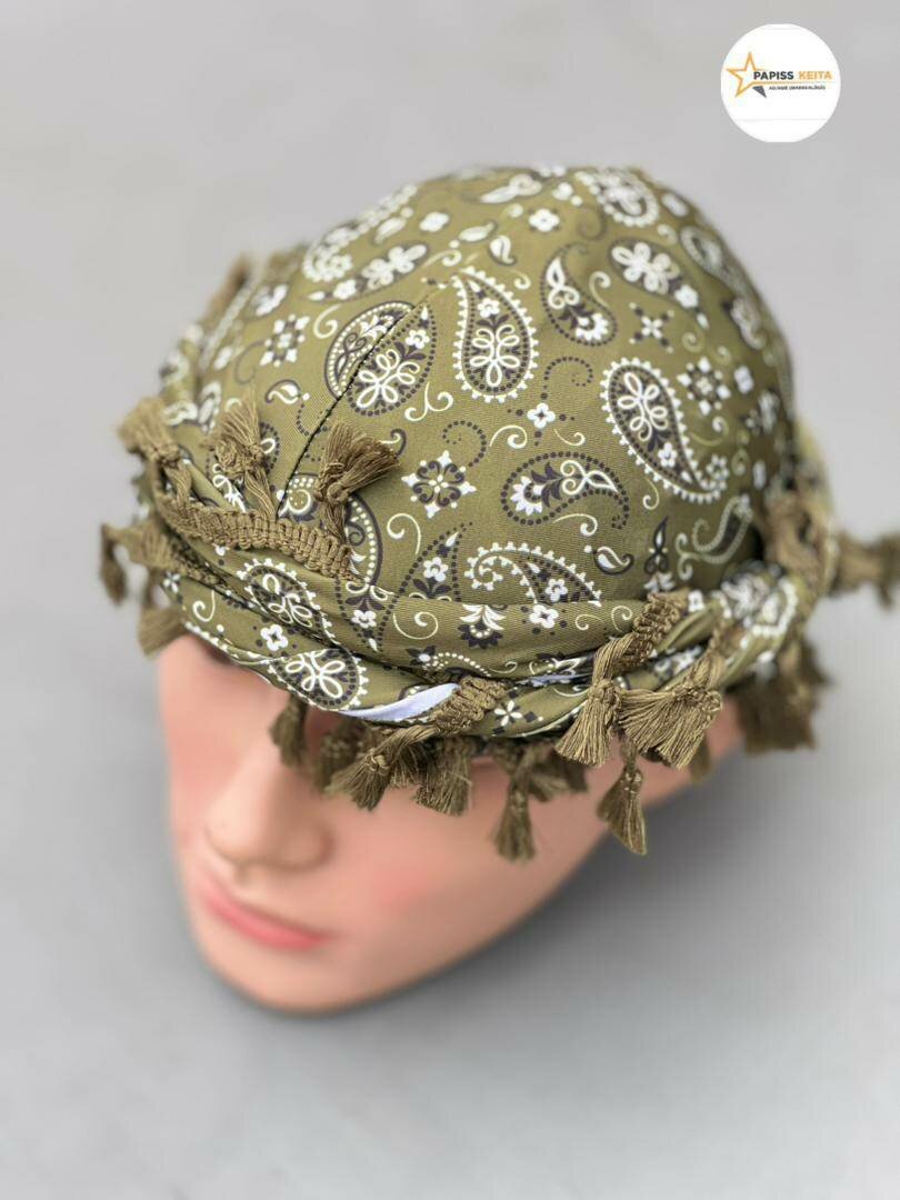 Bandana à franges style bohème