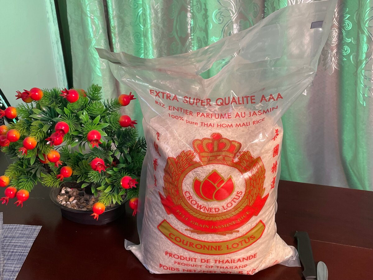 Riz Jasmin Thaï Couronne Lotus