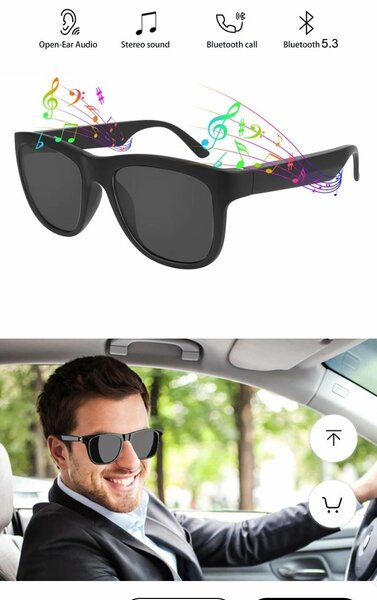 Lunettes  soleil audio bluetooth et Appel