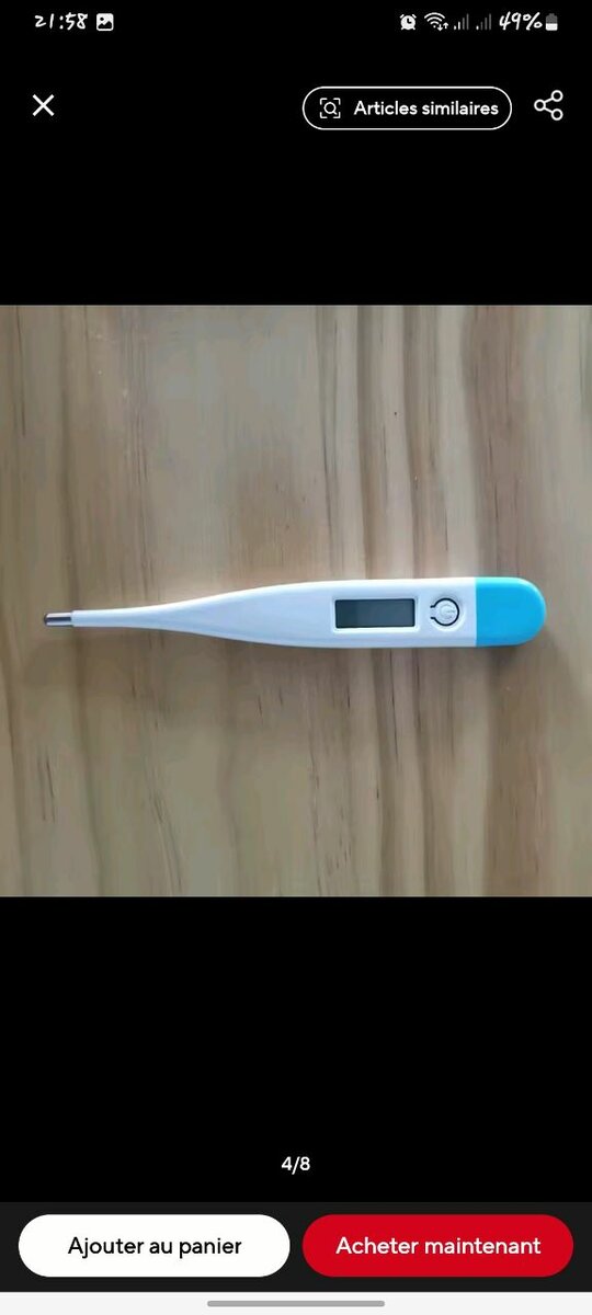 Thermomètre numérique précis