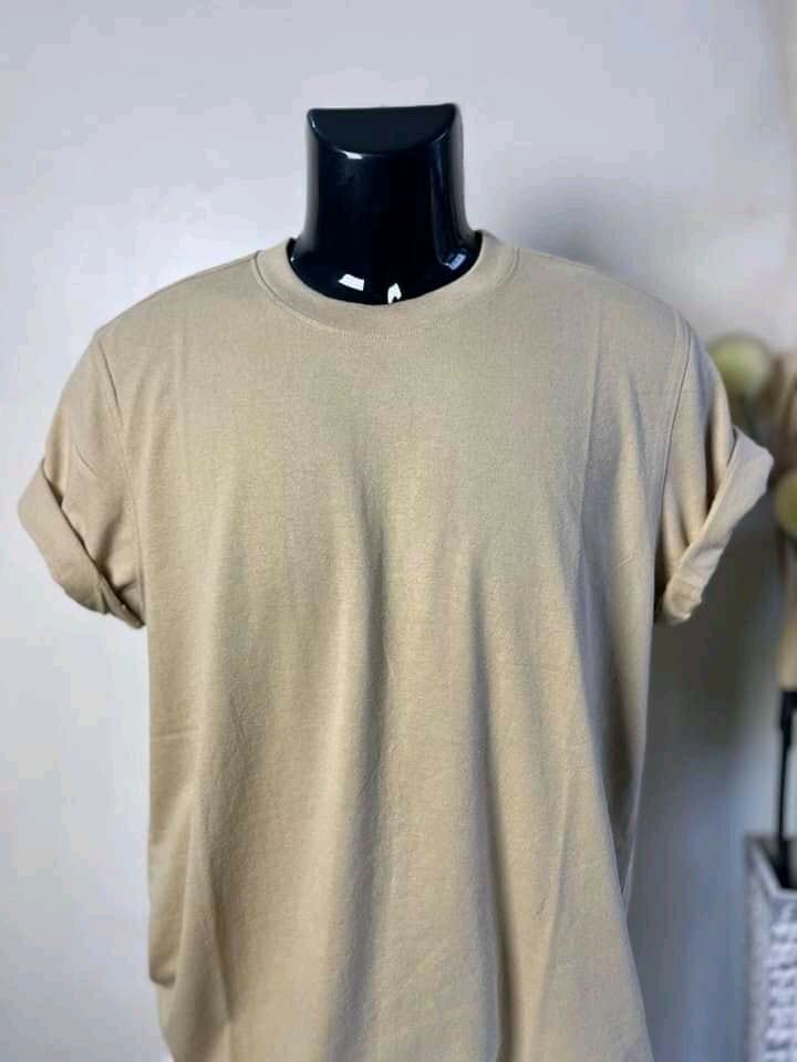 T-shirt vierge couleur unique