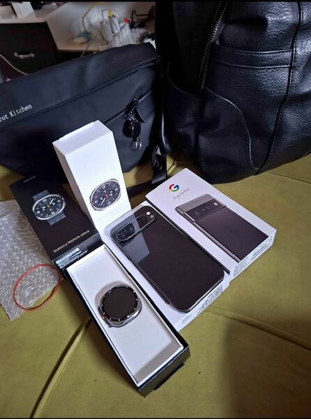 Google pixe l6Pro+Smartwatch