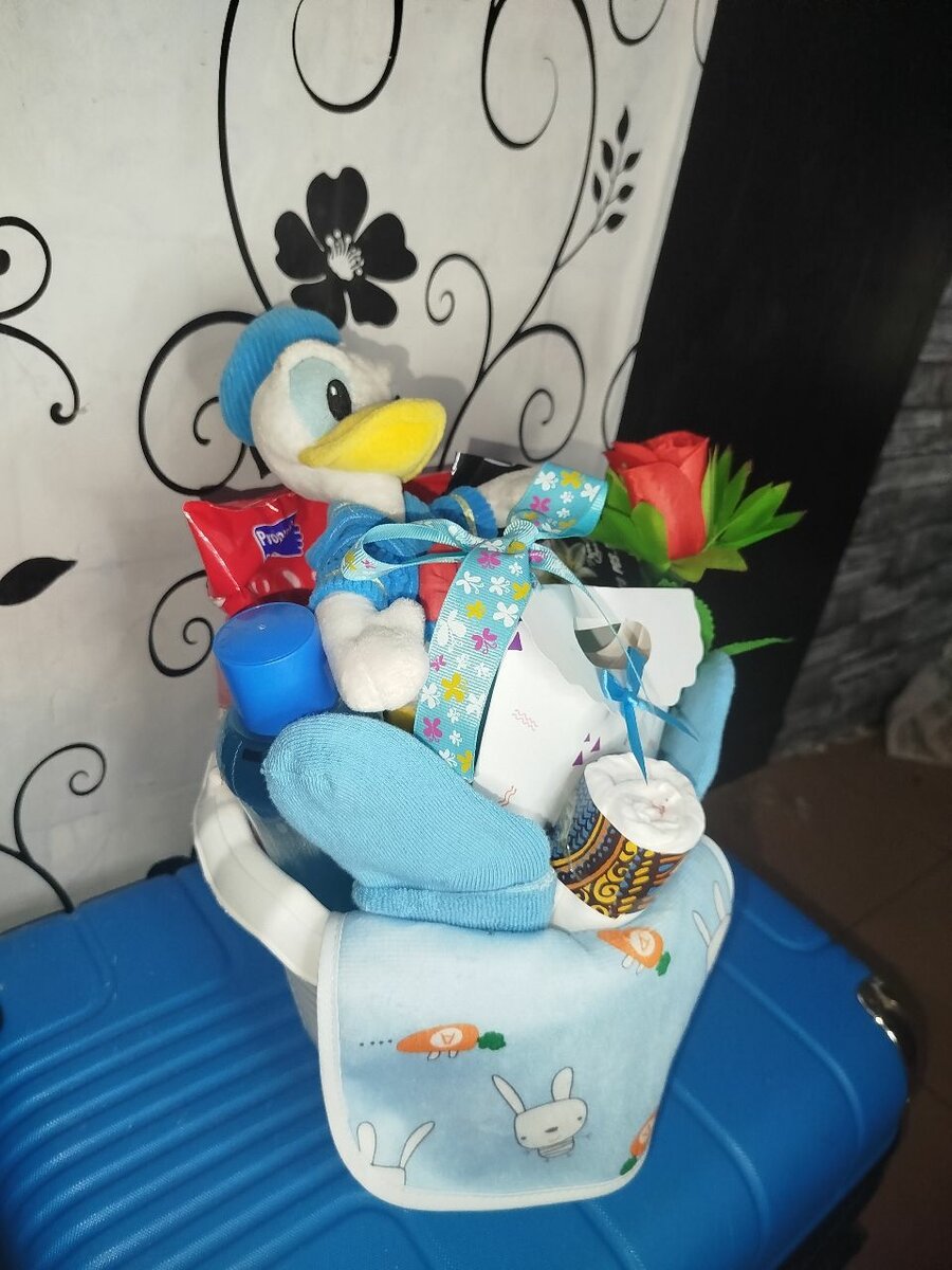 Panier cadeau de naissance