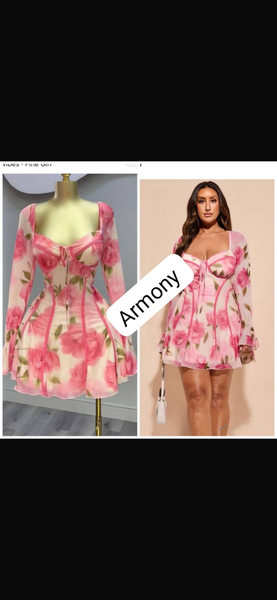 Robe florale élégante