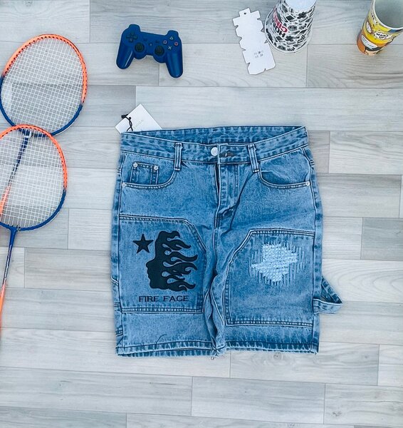 Shorts en denim mode