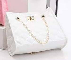 Fashionable and high-quality women's handbag white
