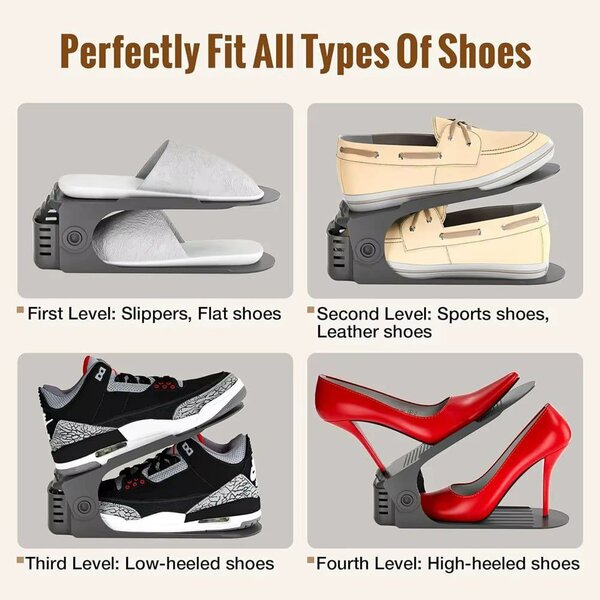 Organisateur de chaussures réglable