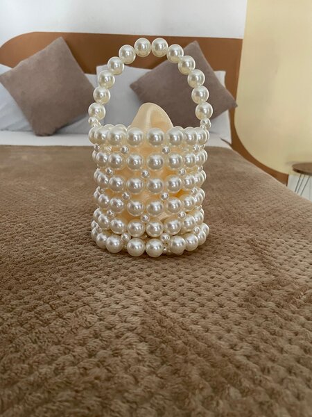 Sac en perles élégant