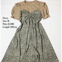 women's summer dress. colorful design