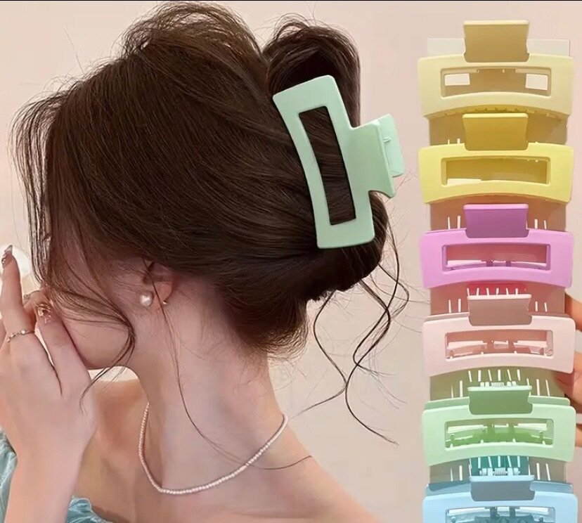 Pince à cheveux multicolore