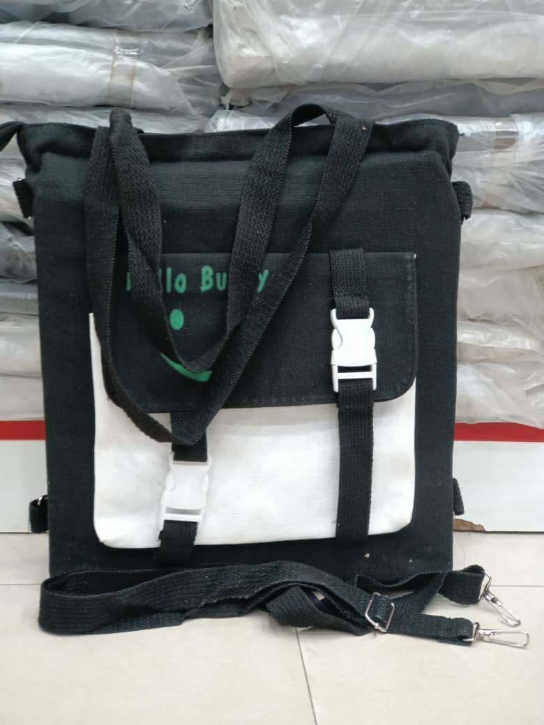 Laptop and book bags