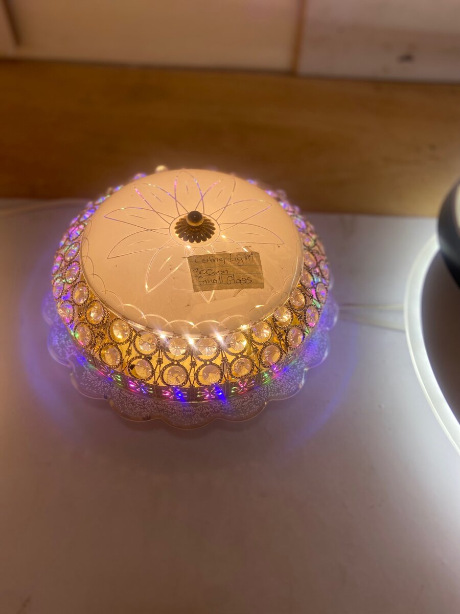 Ceiling light small glass