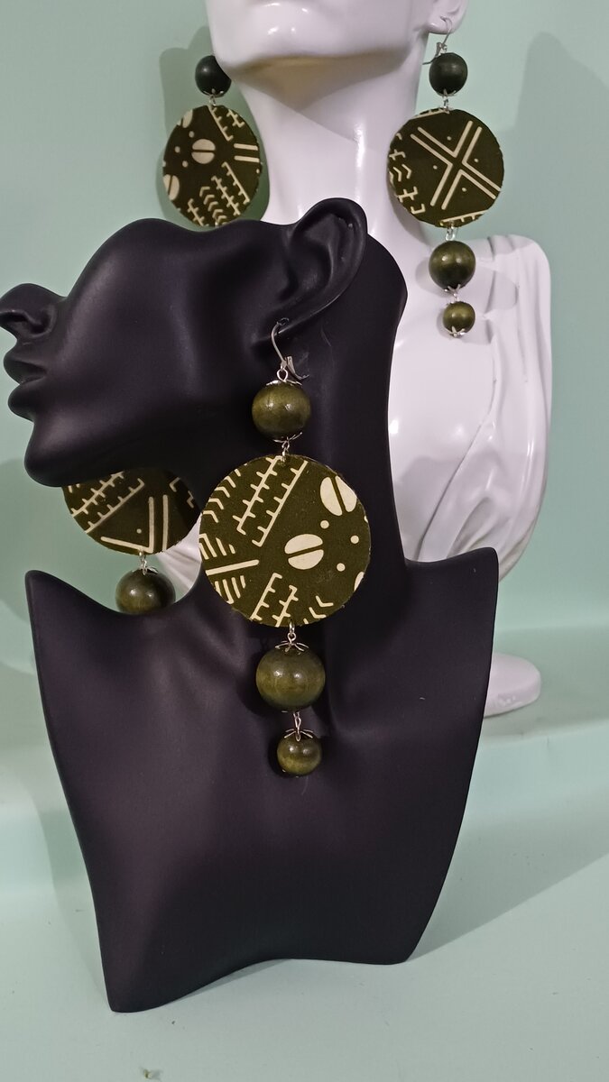 Boucles d'oreilles ethniques élégantes