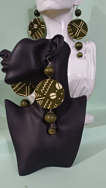 Boucles d'oreilles ethniques élégantes