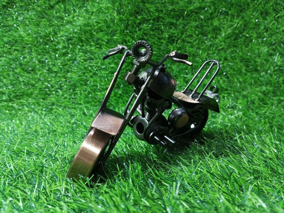 Metal Bike, Home Decor Model.