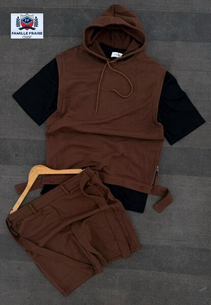 Tenue décontractée avec capuche pour hommes