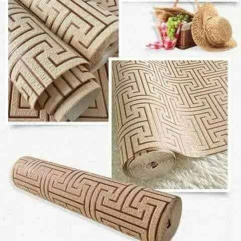 Papier peint géométrique élégant
