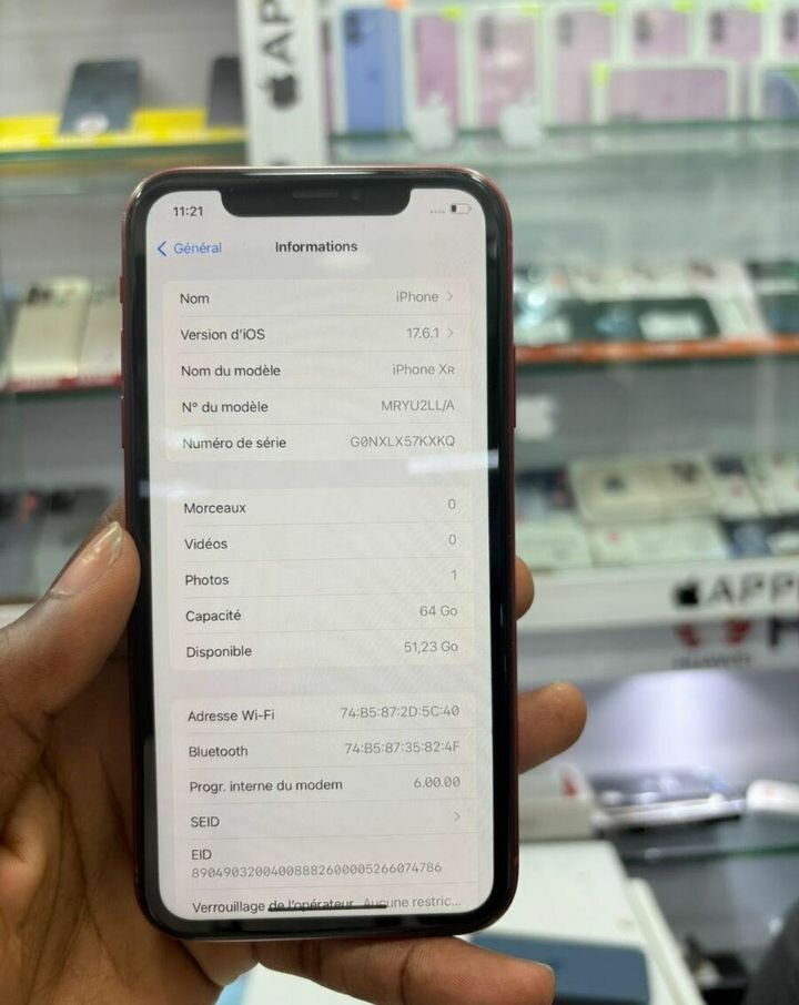 iPhone XR 64GB Rouge