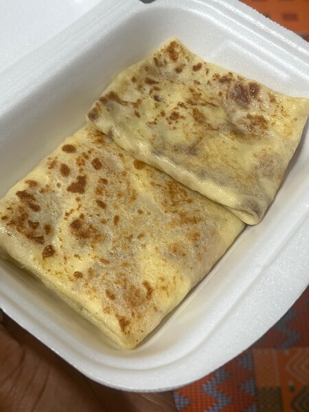 Crêpes jambon fromage