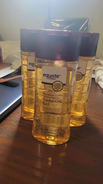 Equate body oil