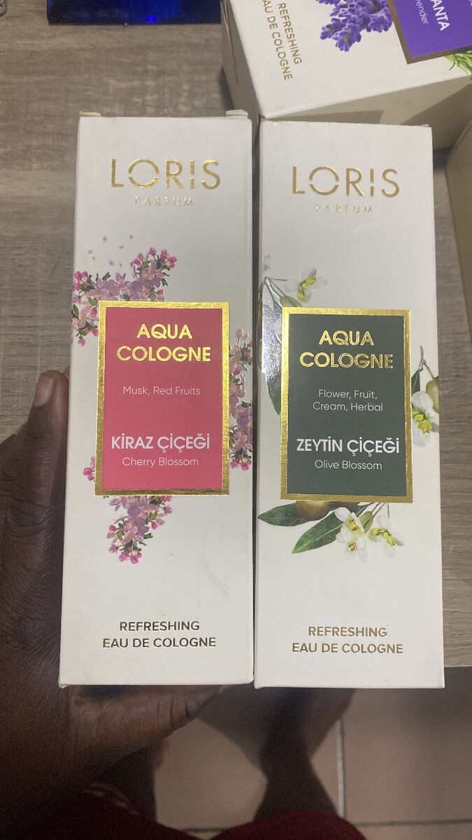 Loris Aqua Cologne Set