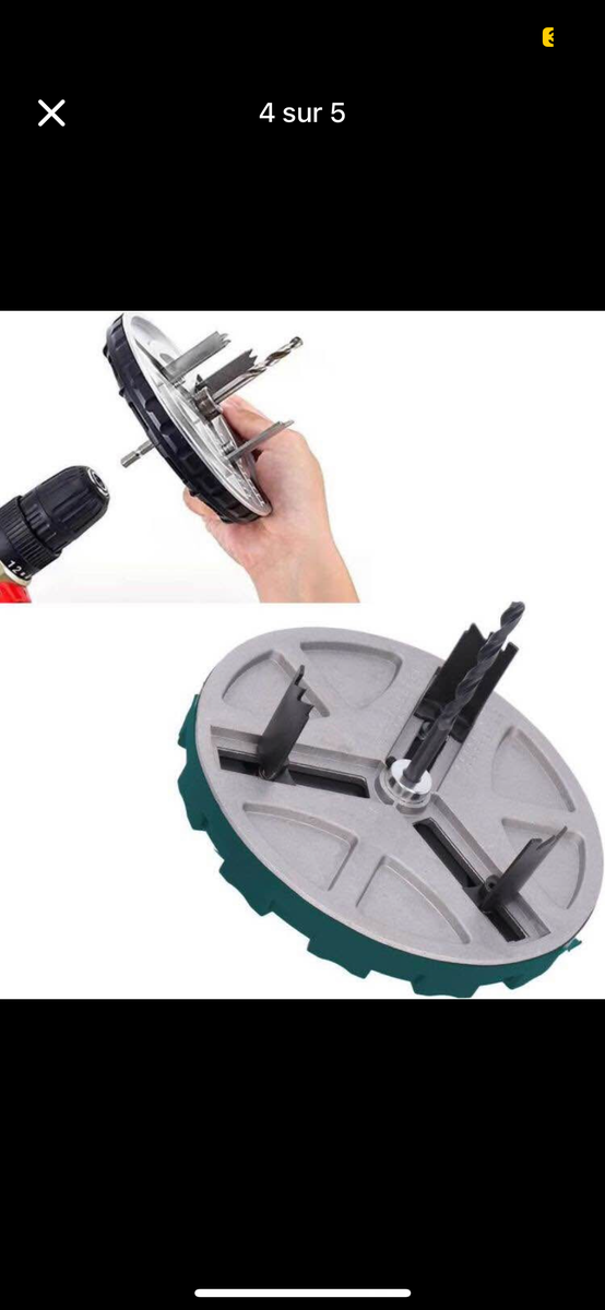 Foret d'ouverture réglable