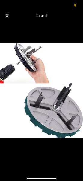 Foret d'ouverture réglable