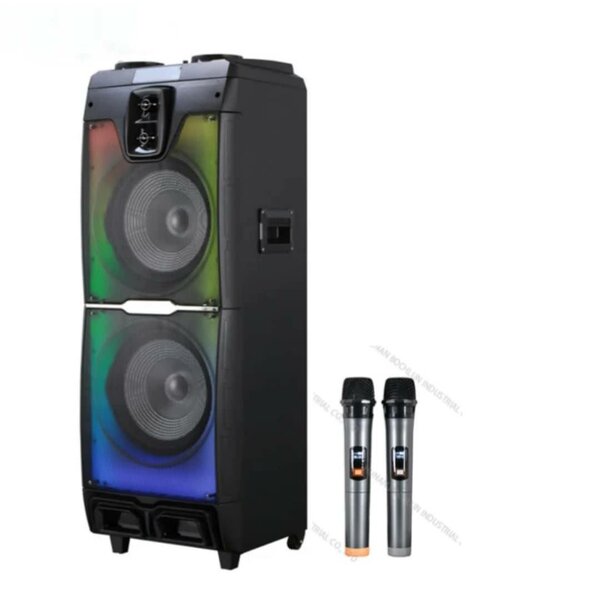 Haut parleur bluetooth portable sans fil pour karaoké audio