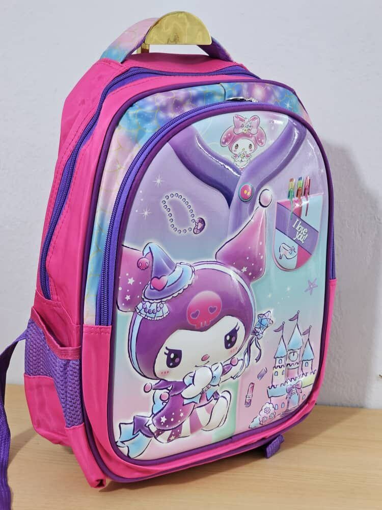 Cartable enfant personnage coloré