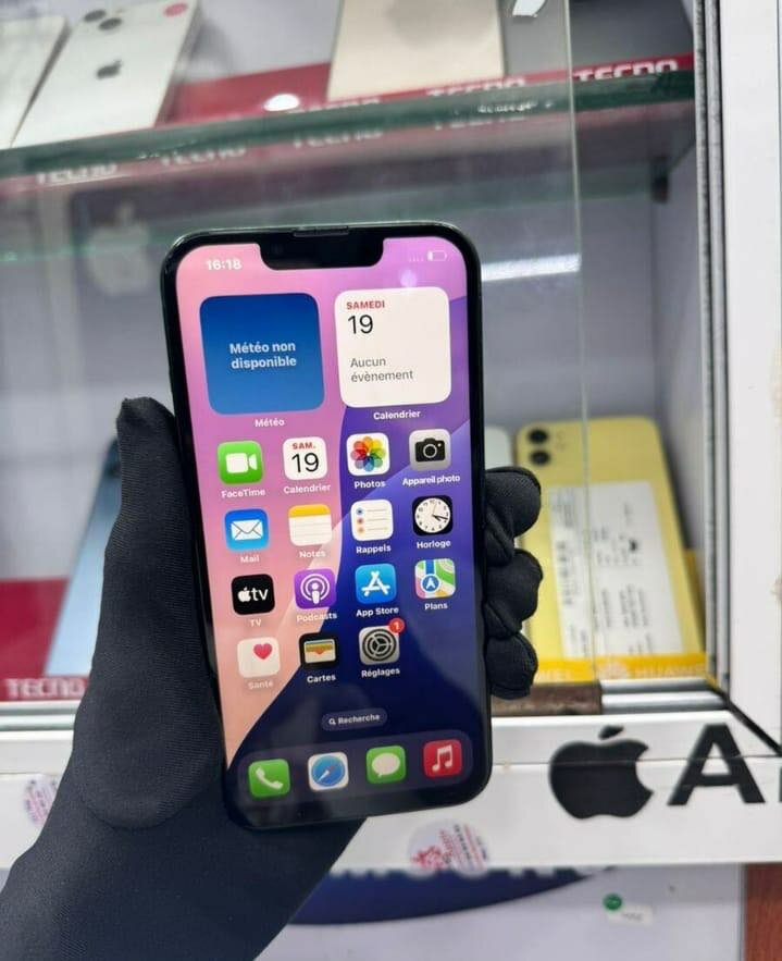 iPhone vert en excellent état