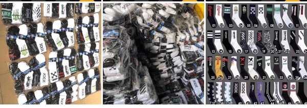 Chaussettes 100% coton