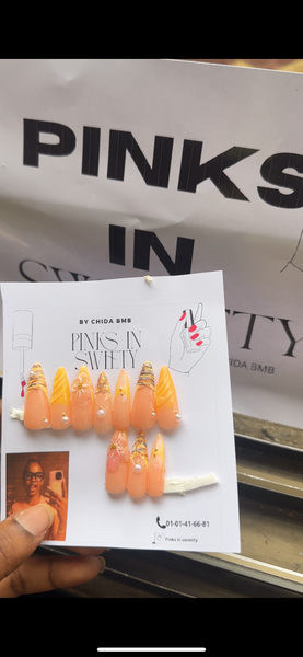 Ongles Press-Ons Glamour