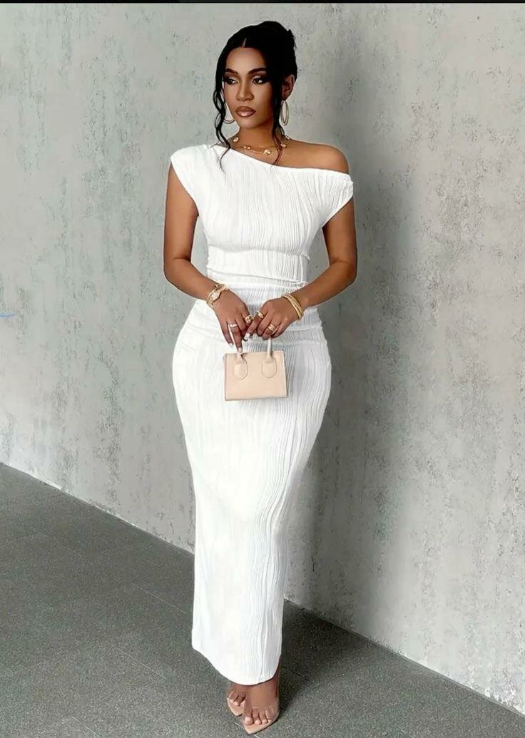 Robe élégante blanche