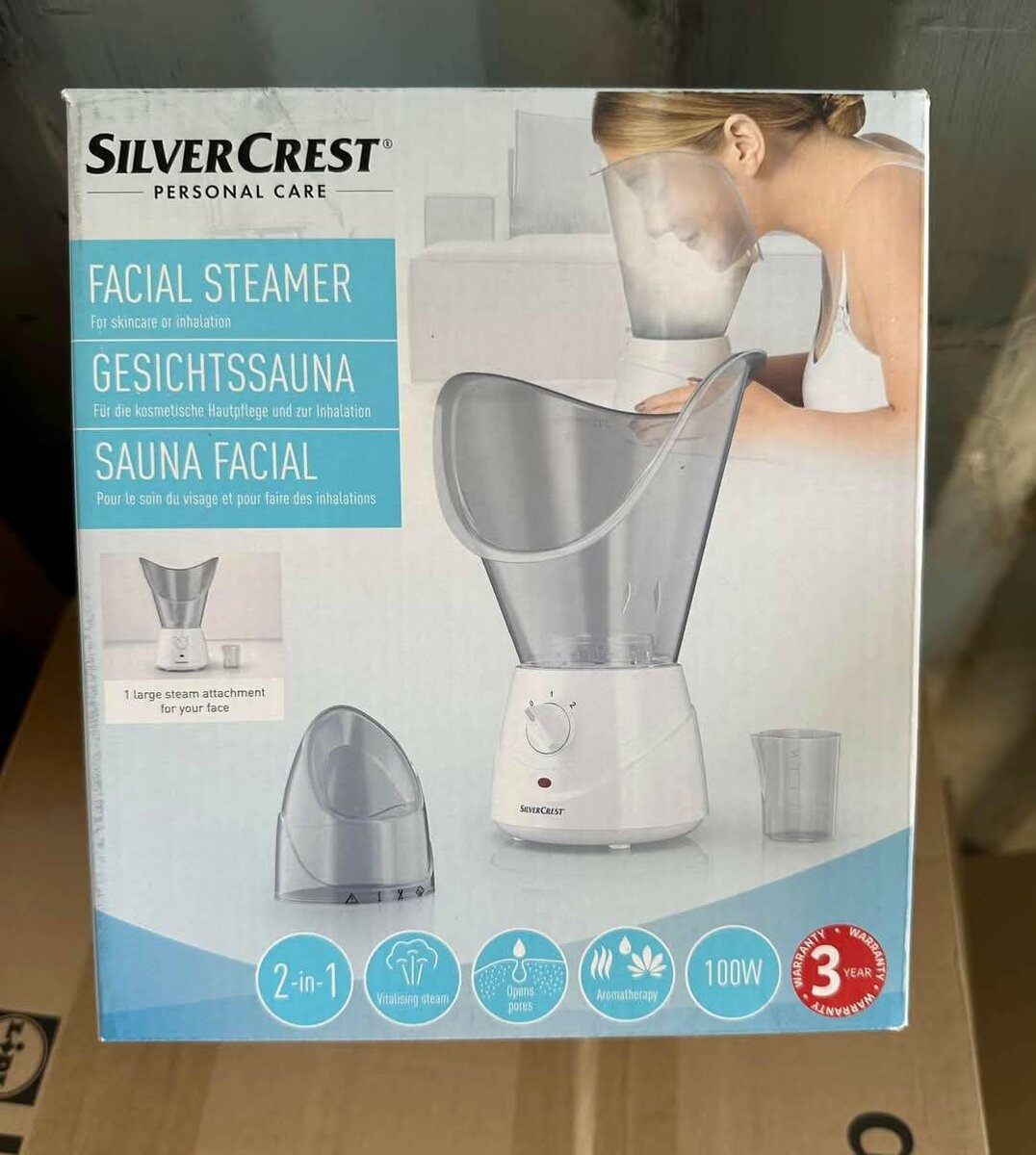 SAUNA FACIAL 2 EN 1 (SOIN ET INHALATION)