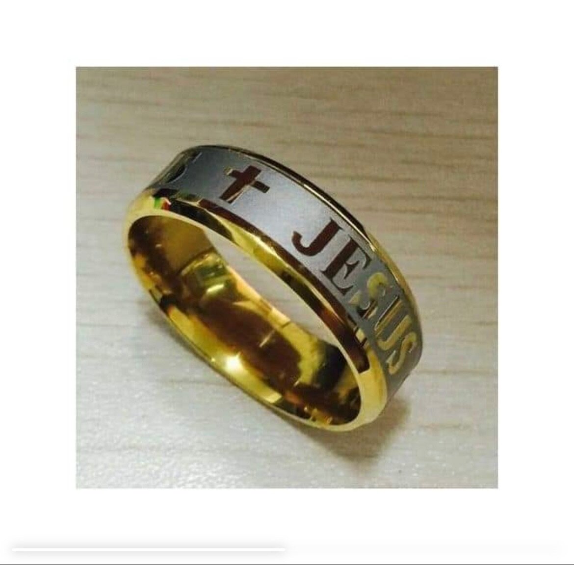 Bague Jésus Homme et Femme