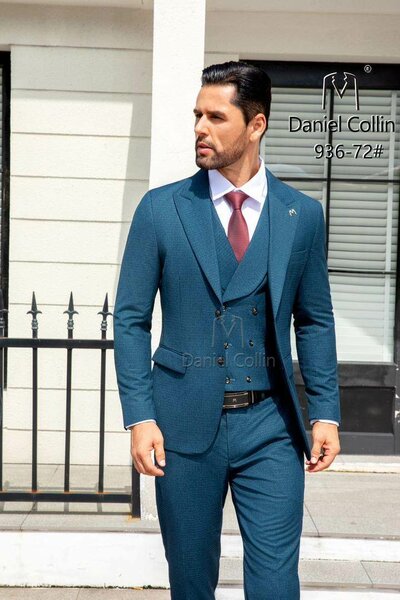 QUALITY DANIEL COLLIN 3PCS SUIT AVAILABLE IN 30/46 32/48 34/
